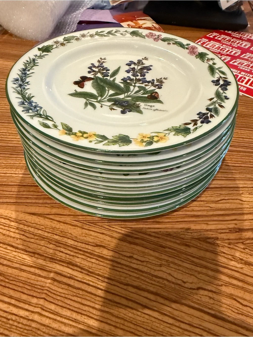Royal Worcester porcelain plate